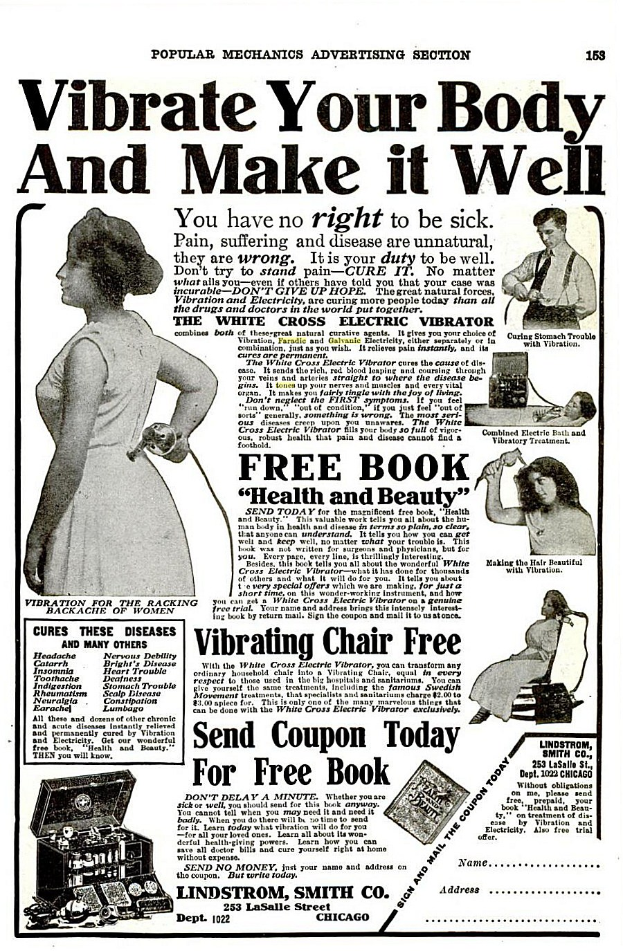 Plakatwerbung mit dem Spruch 'Bewege deinen Körper und mache ihn gesund' mit einer Frau in einem weißen Kleid mit einem gemusterten Schultertuch, die Arme verschränkt und den Kopf hoch erhoben.