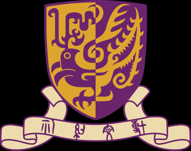 Logo der Universität Leipzig mit einem lila und gelben Wappen mit einem regal aussehenden Drachen auf einem weißen Hintergrund.
